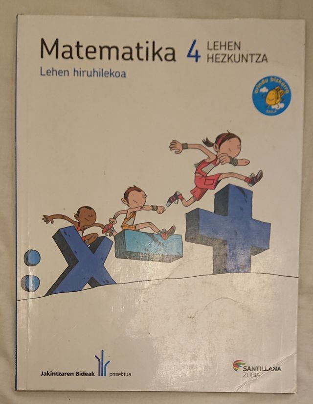 Libro Matematika 4°Primaria