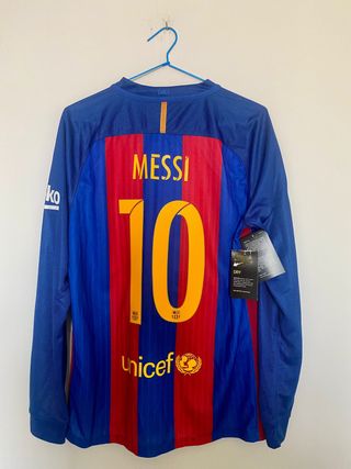 Pijama Barça Niño Conjunto Camiseta Short FC Barcelona Lionel