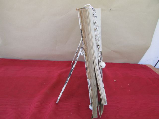 Atril misal hierro forjado cadenas marcapáginas