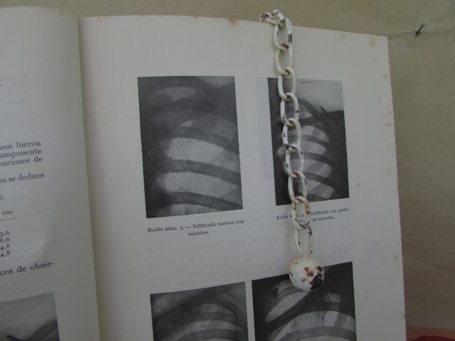 Atril misal hierro forjado cadenas marcapáginas