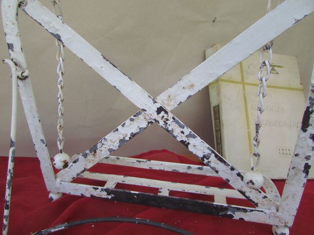 Atril misal hierro forjado cadenas marcapáginas