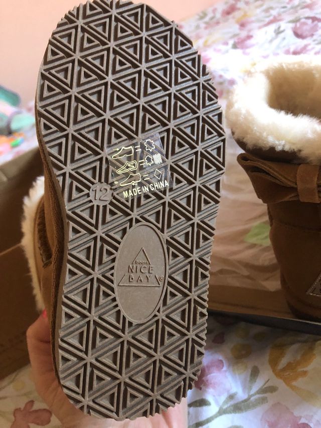 Botas piel niña 27 nuevas