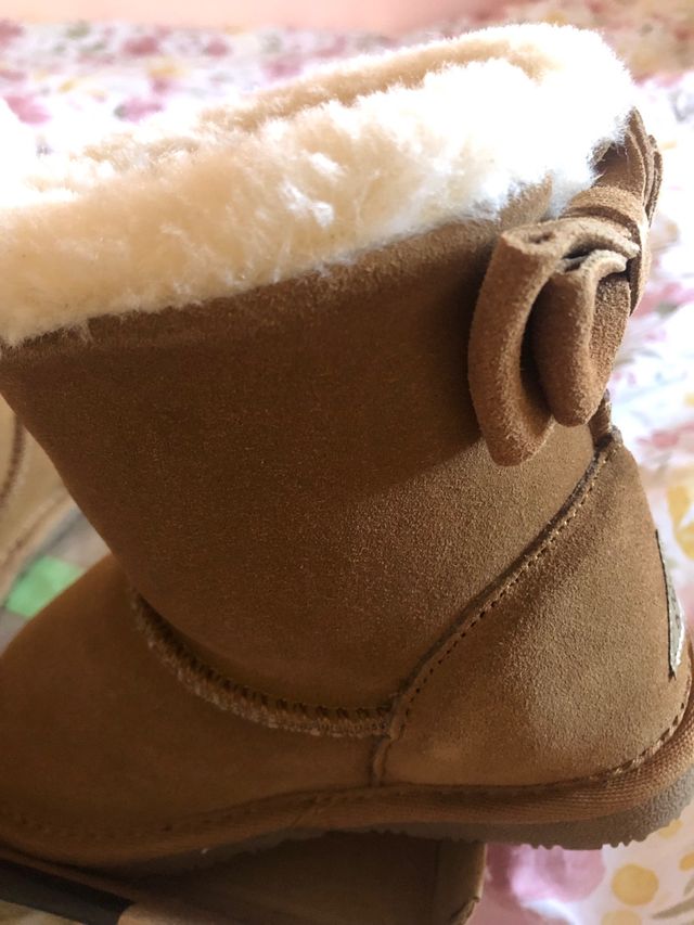 Botas piel niña 27 nuevas