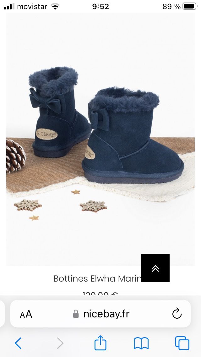 Botas piel niña 27 nuevas