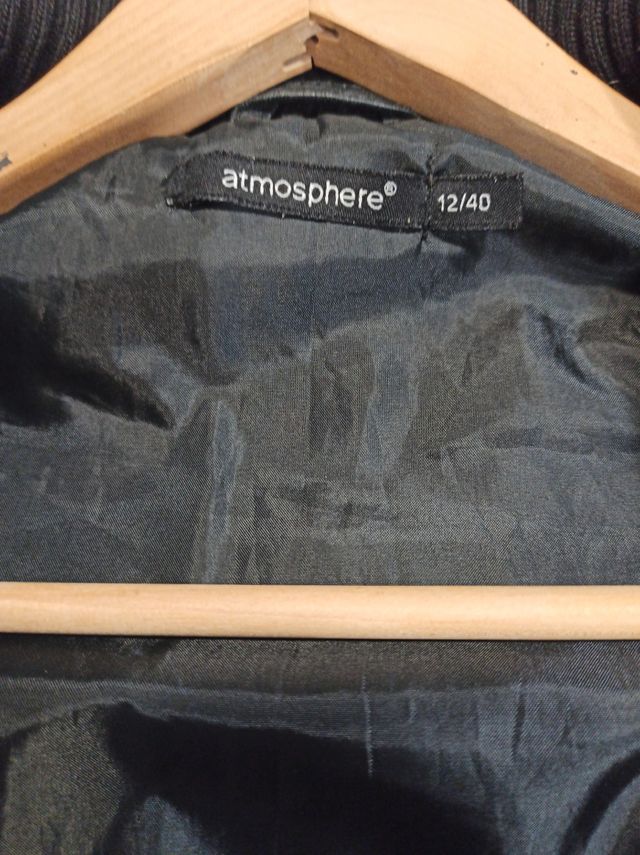 cazadora piel y forro poliester