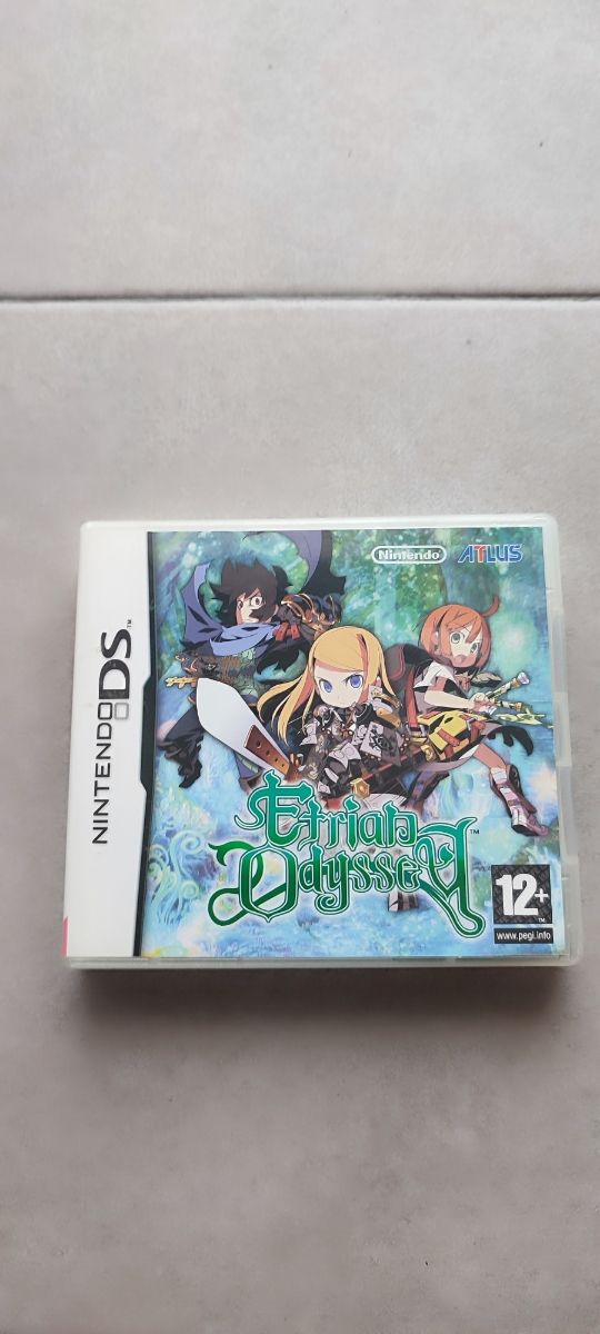 etrian odyssey ds Pal España falta manual