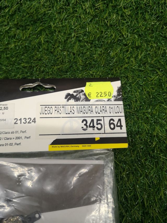 Juego pastillas de frenk Magura clara 01/louis