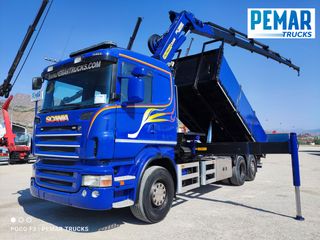SCANIA R 420 6X2 GRUA BASCULANTE