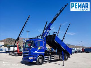 SCANIA R 420 6X2 GRUA BASCULANTE
