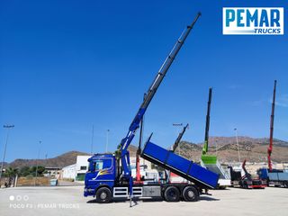 SCANIA R 420 6X2 GRUA BASCULANTE