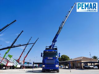SCANIA R 420 6X2 GRUA BASCULANTE