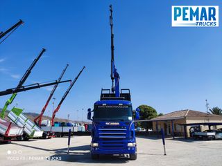 SCANIA R 420 6X2 GRUA BASCULANTE