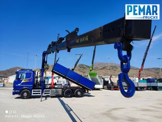 SCANIA R 420 6X2 GRUA BASCULANTE