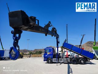 SCANIA R 420 6X2 GRUA BASCULANTE