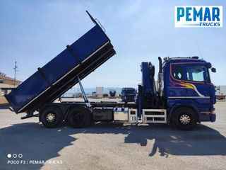 SCANIA R 420 6X2 GRUA BASCULANTE