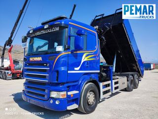 SCANIA R 420 6X2 GRUA BASCULANTE