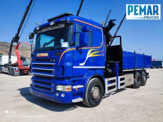 SCANIA R 420 6X2 GRUA BASCULANTE
