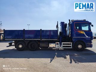 SCANIA R 420 6X2 GRUA BASCULANTE