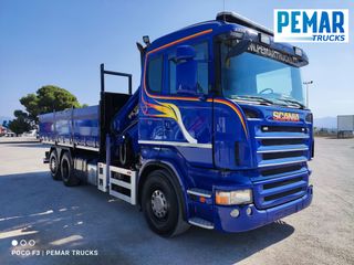 SCANIA R 420 6X2 GRUA BASCULANTE