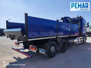SCANIA R 420 6X2 GRUA BASCULANTE