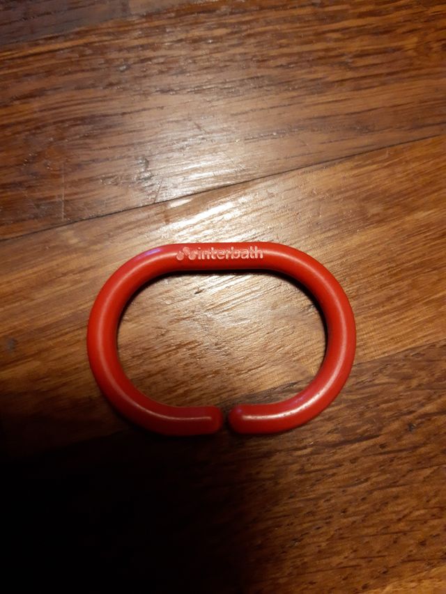 Argollas cortina baño