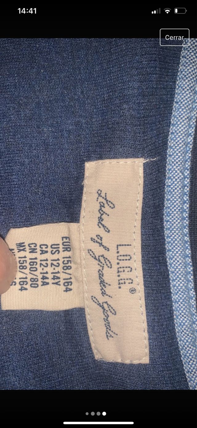 Jersey fino de niño LOGG