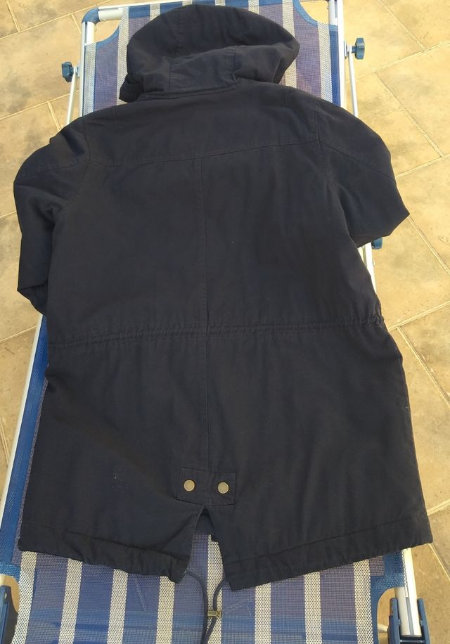 Abrigo mujer azul talla L