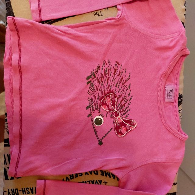 Top, camiseta manga larga 80cm