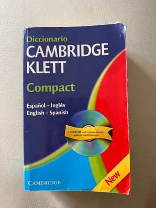 Diccionario de inglés Cambridge Klett