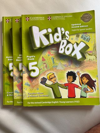 Libros de academia de inglés Kids Box 5
