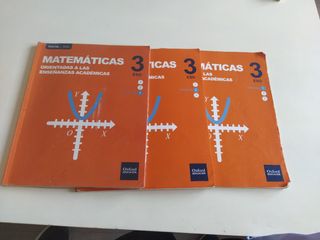 Libro Matemáticas 3º eso Oxford.