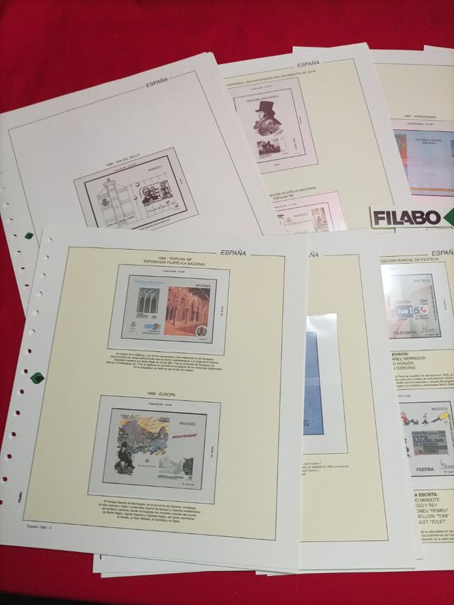 FILABO varias hojas