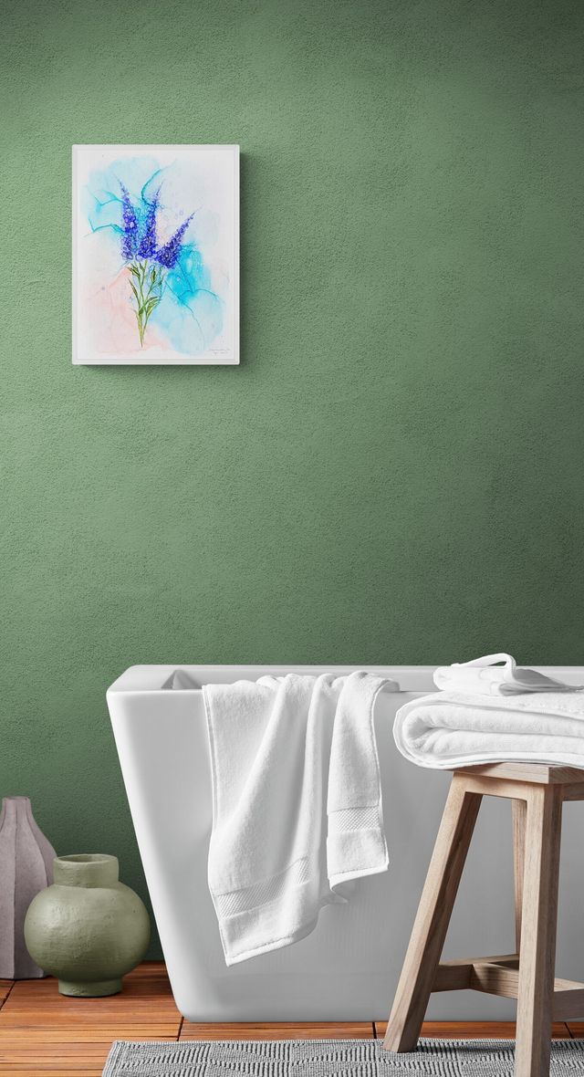 Cuadro original con tinta de alcohol y acrílica