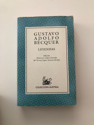 Leyendas de Gustavo Adolfo Becquer