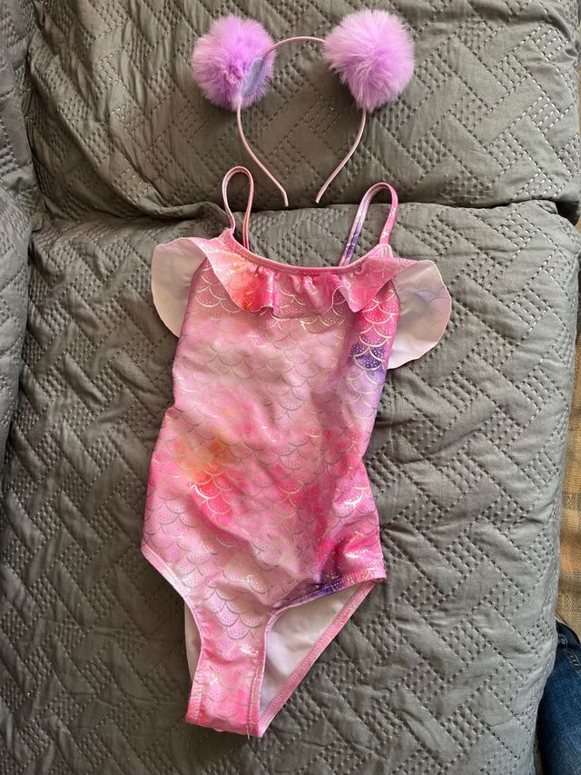 Bañador de sirenita y diadema