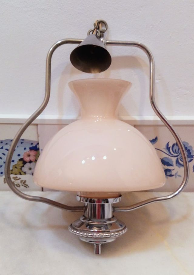 Lámpara quinqué vintage