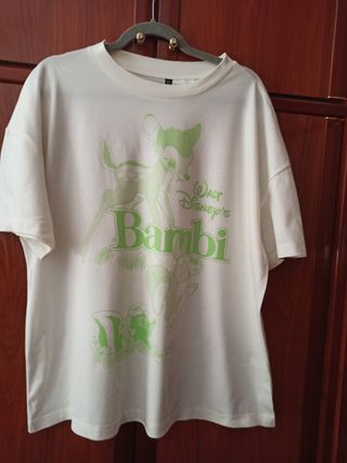Camiseta Bambi Talla XL (sin estrenar)