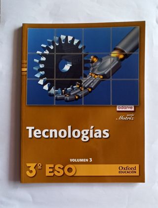 Tecnologías 3 Eso Oxford 4 libros