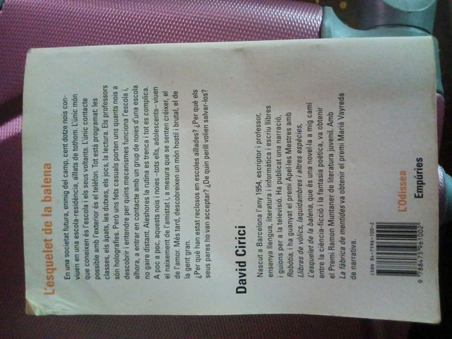 l'esquelet de la balena