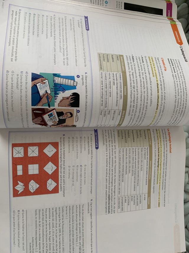 Llengua i literatura SM 1 Bachillerat arrels sava