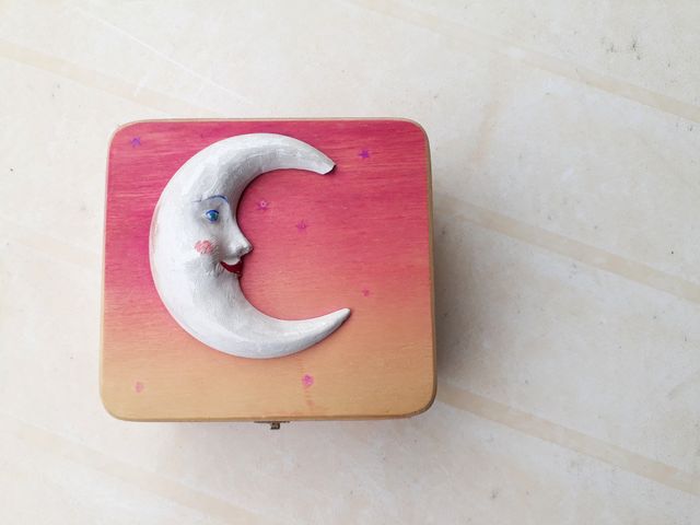 Joyero Organizador Caja madera espejo