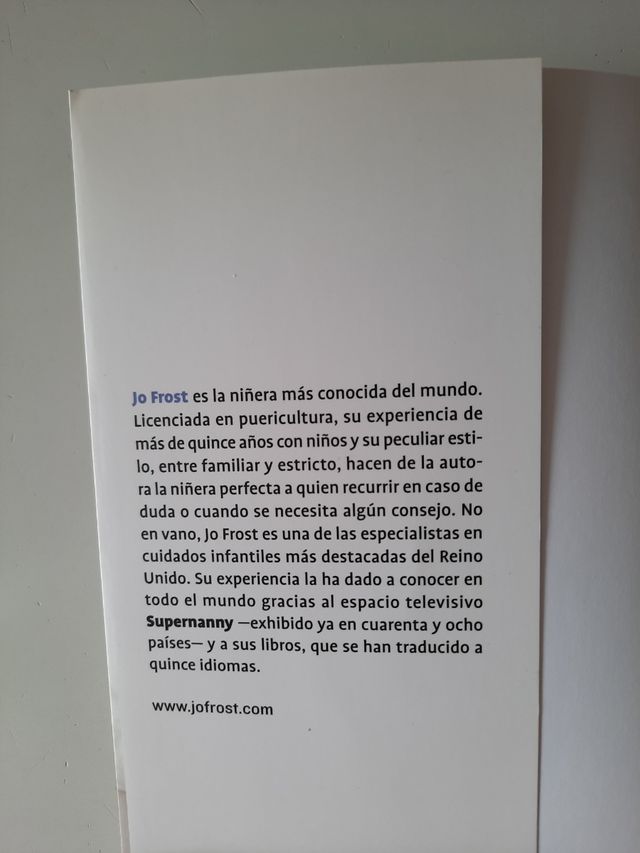 Ya eres mama Jo Frost