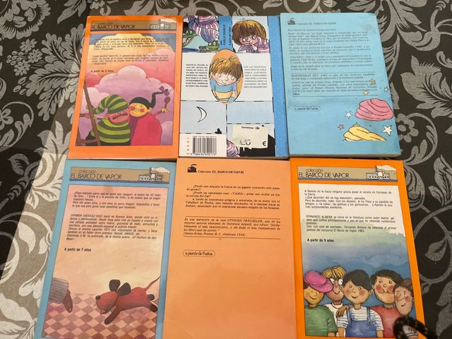 Libros El Barco de Vapor