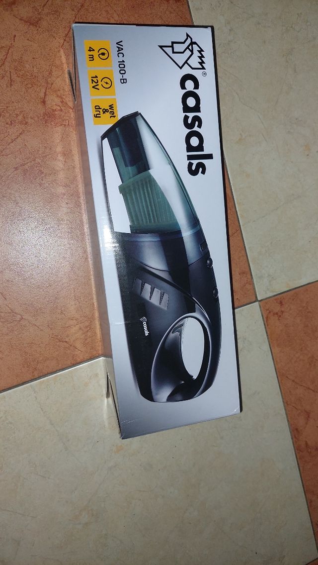 Aspirador de mão Casals novo em folha