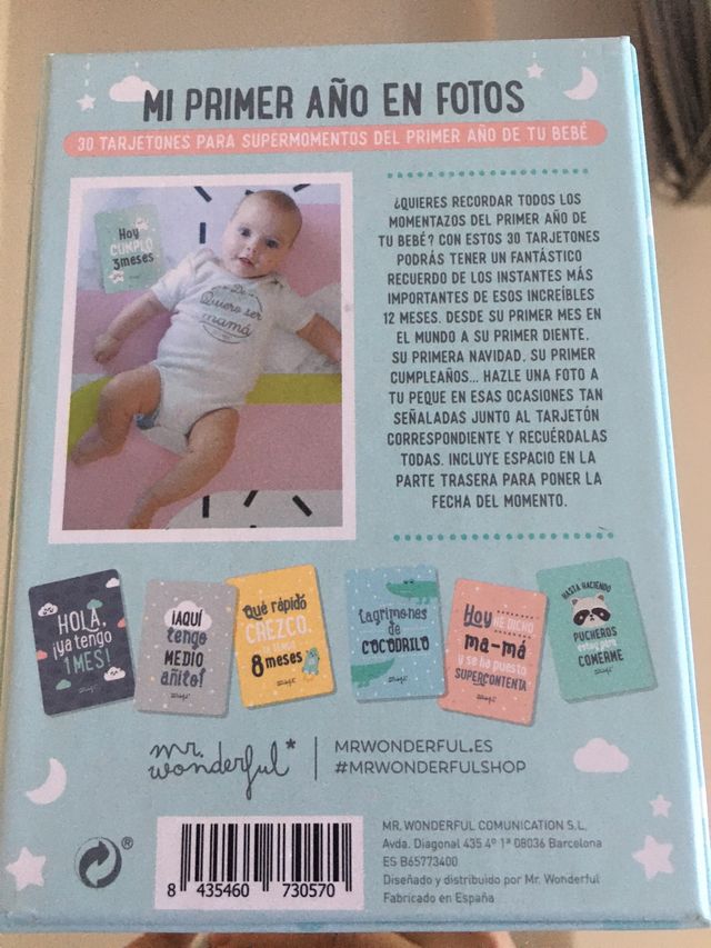 Mr Wonderful - Mi primer año en fotos