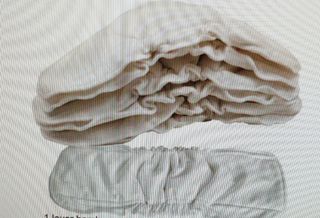 10 Insertos de carbón de bambú reutilizable.