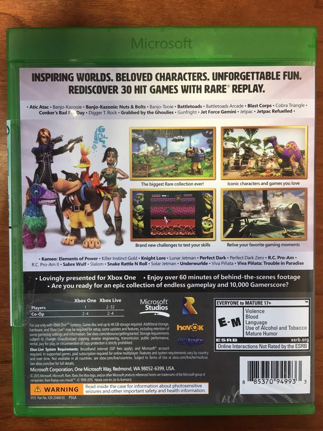 Rare Replay - Xbox - Nuevo