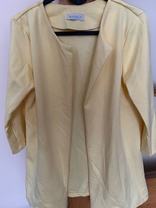 Chaqueta manga 3/4