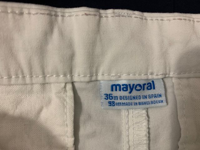 2 Pantalones corto niño Mayoral 98cm