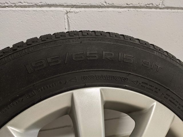 Cerchi in lega Volkswagen Golf 5 + Gomme invernali